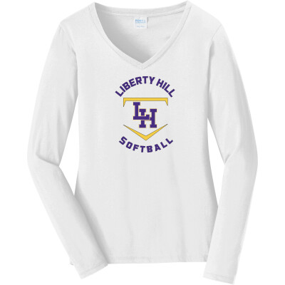 Women's Long Sleeve Fan Favorite V-Neck Tee