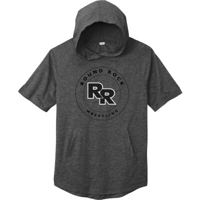 Tri-Blend Wicking Short Sleeve Hoodie
