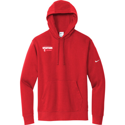 NIKE Club Fleece Sleeve Swoosh Pullover Hoodie