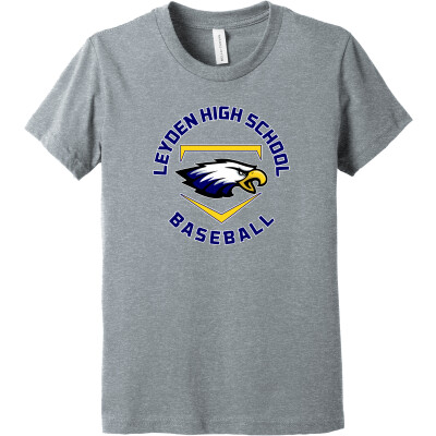 Bella+Canvas Youth Heather CVC Tee