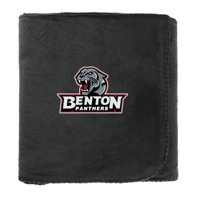 100% Recycled PET Fleece Blanket with RPET Pouch