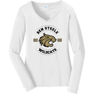 Women's Long Sleeve Fan Favorite V-Neck Tee