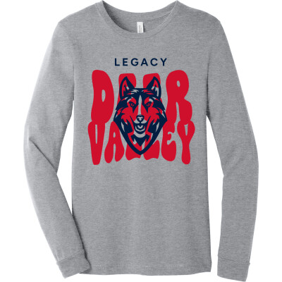 Unisex Heather CVC Long Sleeve Tee