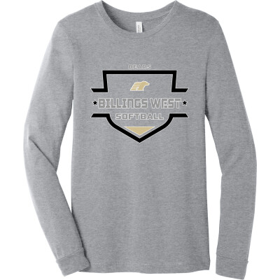 Bella+Canvas Unisex Heather CVC Long Sleeve Tee