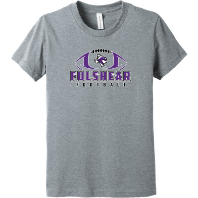 Bella+Canvas Youth Heather CVC Tee