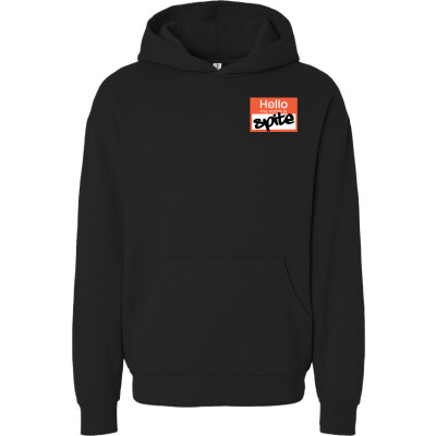 Hello, My Name is SPITE No Drawstring Oversized Hoodie