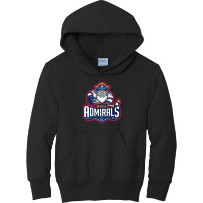 Mass Admirals Youth Core Fleece Pullover Hooded Sweatshirt