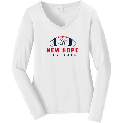 Women's Long Sleeve Fan Favorite V-Neck Tee