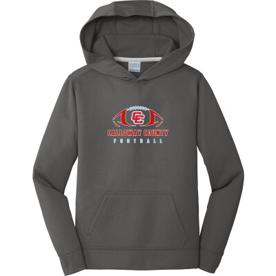 Youth Performance Fleece Pullover Hooded Sweatshirt