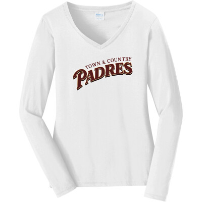 Women's Long Sleeve Fan Favorite V-Neck Tee