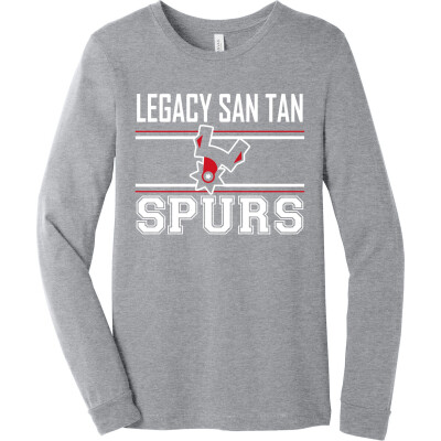 Unisex Heather CVC Long Sleeve Tee