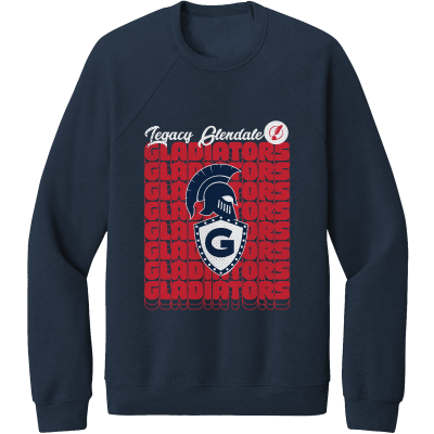 Unisex Sponge Fleece Raglan Sweatshirt