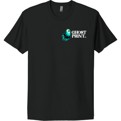 Ghost Print Co. Unisex Cotton Short Sleeve Tee