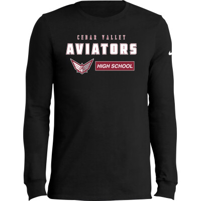 Nike Dri-FIT Cotton/Poly Long Sleeve Tee