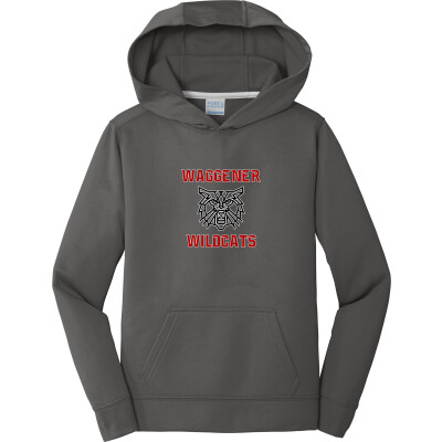 Youth Performance Fleece Pullover Hooded Sweatshirt