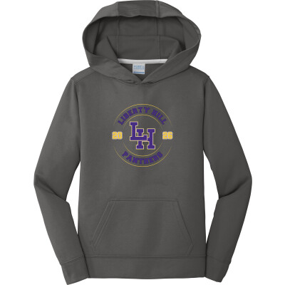 Youth Performance Fleece Pullover Hooded Sweatshirt