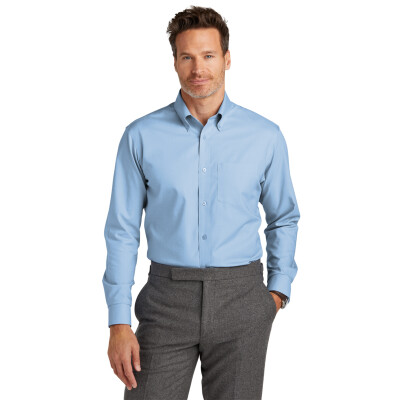 Wrinkle-Free Stretch Nailhead Shirt