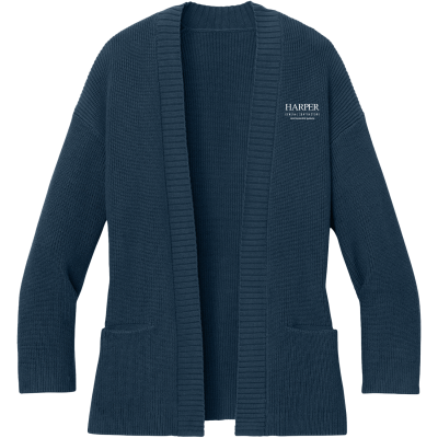 MERCER+METTLE Women’s Open Cardi (EMB)