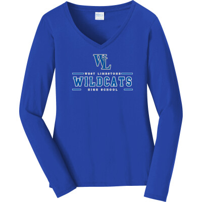 Women's Long Sleeve Fan Favorite V-Neck Tee