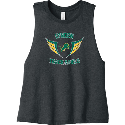 Bella+Canvas Women’s Racerback Cropped Tank