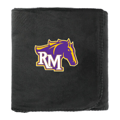 100% Recycled PET Fleece Blanket with RPET Pouch