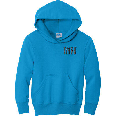 Toye Hero Pose Youth Fleece Pullover Hoodie