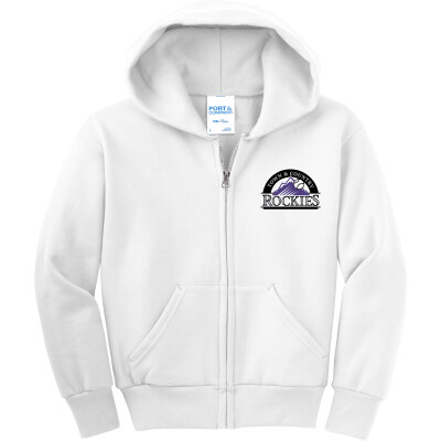 Youth Core Fleece Full-Zip Hooded Sweatshirt