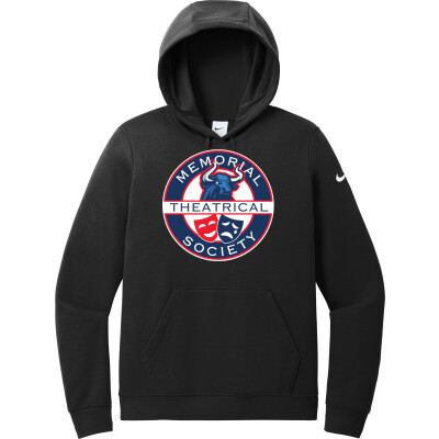 Nike Women's Club Fleece Sleeve Swoosh Pullover Hoodie