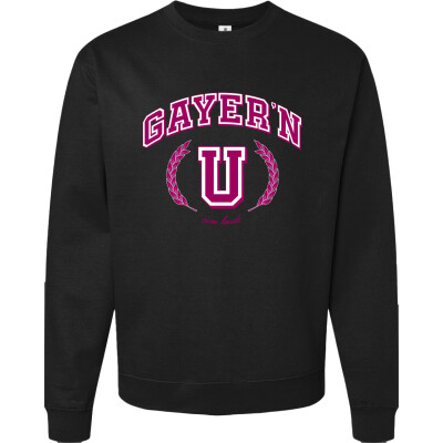 University Pride - Midweight College Crewneck Sweatshirt Loose