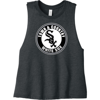 Bella+Canvas Women’s Racerback Cropped Tank