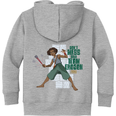 Don't Mess With Team Chosen Toddler Fleece Full-Zip Hoodie