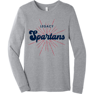 Unisex Heather CVC Long Sleeve Tee