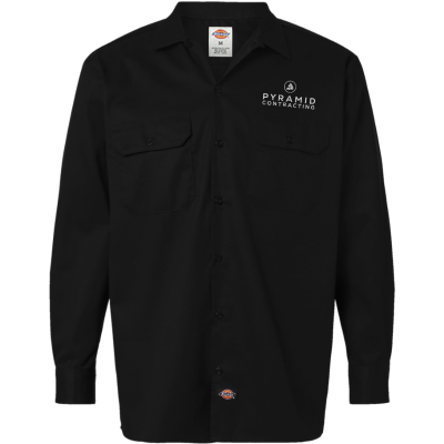 Dickies Mens Long Sleeve Work Shirt (DTF)