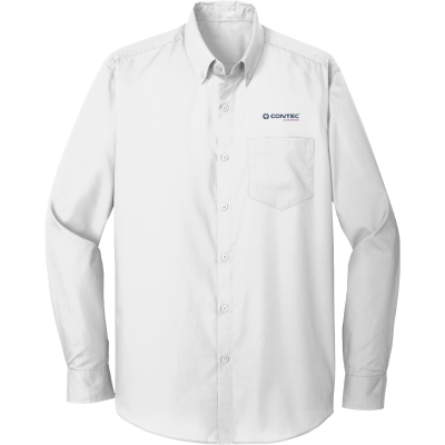 Long Sleeve Carefree Poplin Shirt