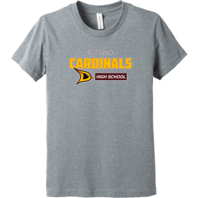 Bella+Canvas Youth Heather CVC Tee