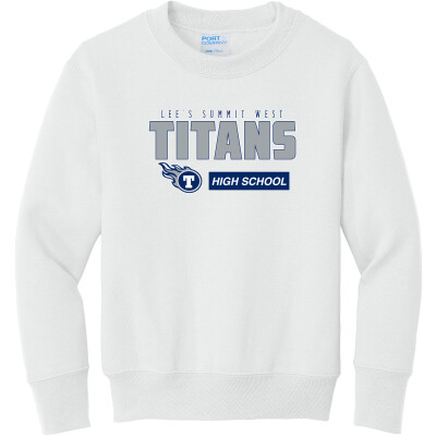 Youth Core Fleece Crewneck Sweatshirt