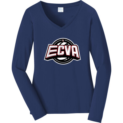 Women's Long Sleeve Fan Favorite V-Neck Tee