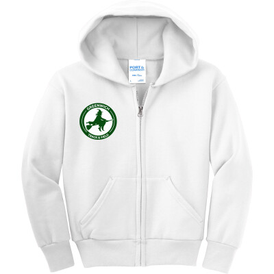 Youth Core Fleece Full-Zip Hooded Sweatshirt