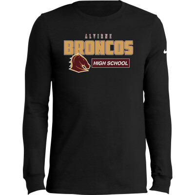 Nike Dri-FIT Cotton/Poly Long Sleeve Tee