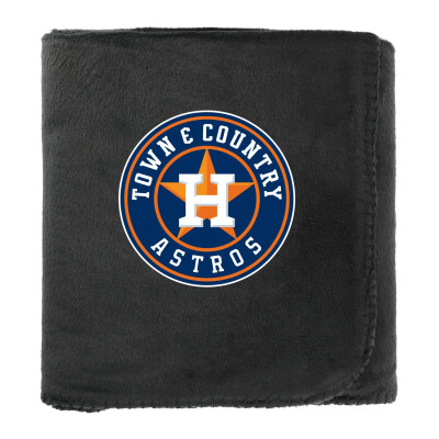 100% Recycled PET Fleece Blanket with RPET Pouch