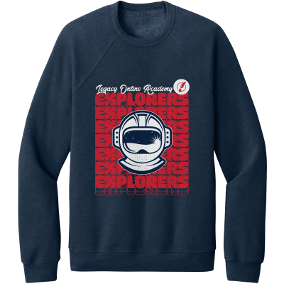 Unisex Sponge Fleece Raglan Sweatshirt