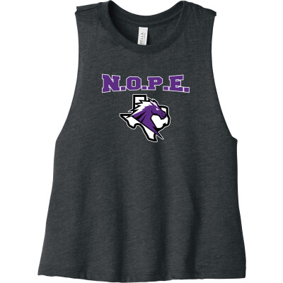 Bella+Canvas Women’s Racerback Cropped Tank