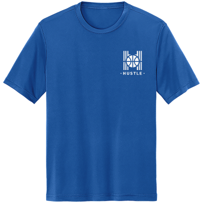 Husle Adult Performance Tee - Moisture Wicking
