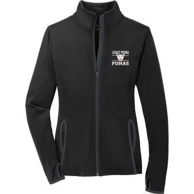 Women's Sport-Wick Stretch Contrast Full-Zip Jacket