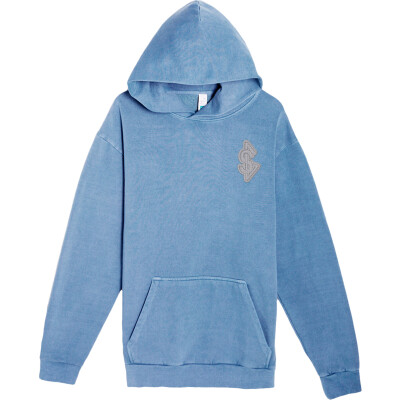 Authentic Skullygang Premium Heavyweight Pebble Blue Hoodie
