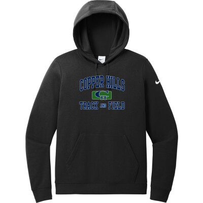 Nike Women's Club Fleece Sleeve Swoosh Pullover Hoodie
