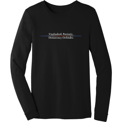 Democracy Defender - Unisex Long Sleeve Tee