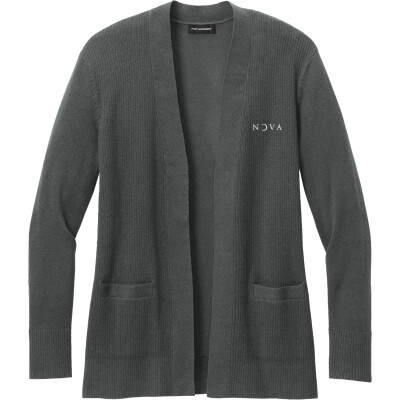 Women's Easy Care Open-Front Cardigan Sweater