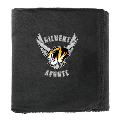 100% Recycled PET Fleece Blanket with RPET Pouch