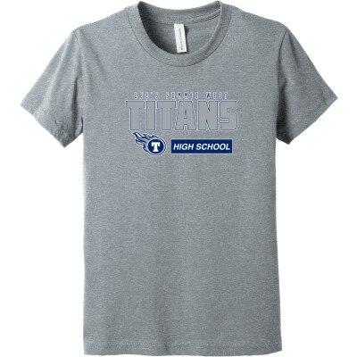 Bella+Canvas Youth Heather CVC Tee